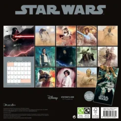 Star Wars Classic 2026 Mini Calendar