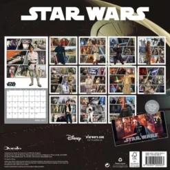 Star Wars Classic 2027 Square Calendar