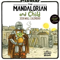 Star Wars The Mandalorian and Child 2026 Wall Calendar