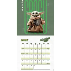 Star Wars The Mandalorian Grogu 2027 Square Calendar