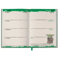 Star Wars The Mandalorian Week to View A5 Diary Official Product 2025