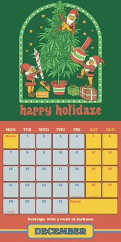 Steven Rhodes 2026 Square Calendar