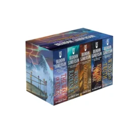 Stormlight Archive Mass Market Boxed Set 1-5: The Way of Kings, Words of Radiance, Oathbringer, Rhythm of War, Wind and Truth