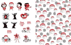 Stranger Things World of Stickers - Collectible Sticker Book for Teens and Adults (Officially Licensed): Art Inspired by the Series
