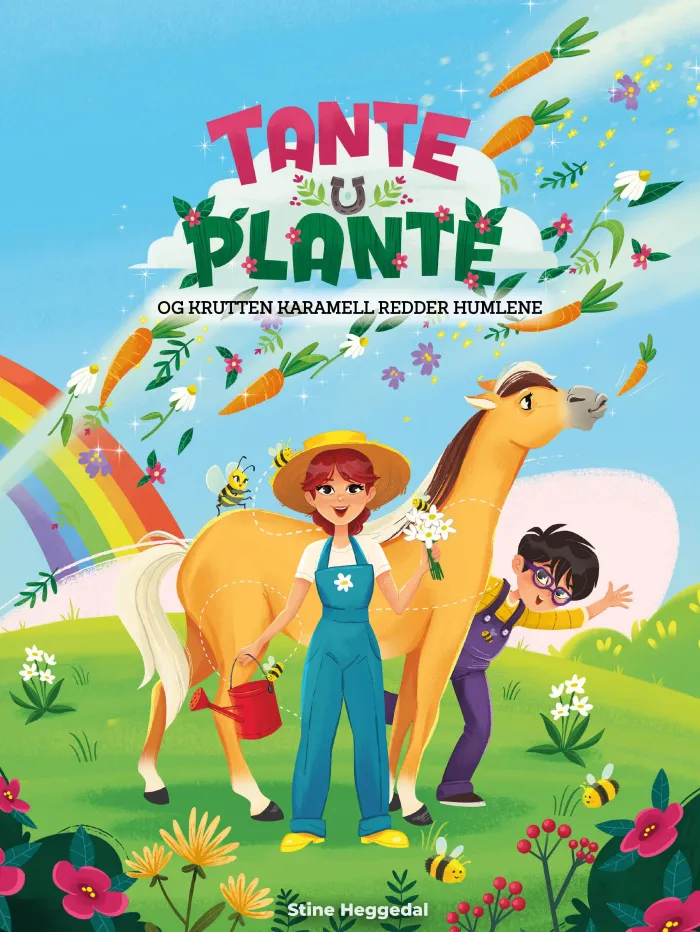 Tante Plante og Krutten Karamell redder humlene
