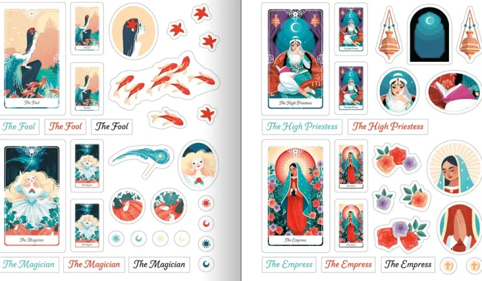 Tarot of the Divine Stickerology