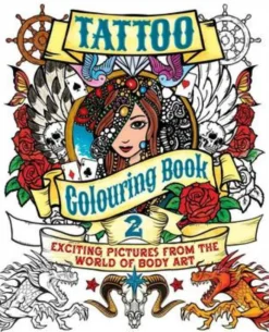 Tattoo Colouring Book 2