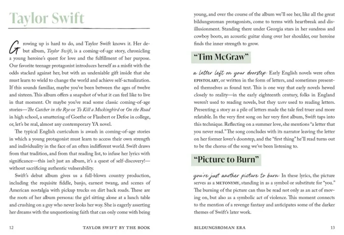 Taylor Swift by the Book: The Literature Behind the Lyrics, from Fairy Tales to Tortured Poets