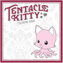 Tentacle Kitty Coloring Book