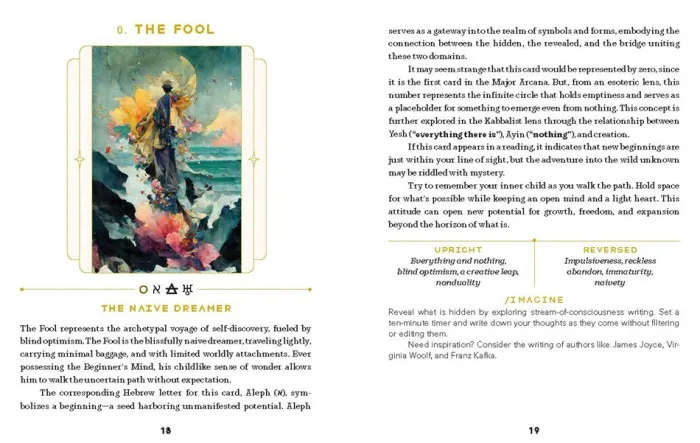 The Artist Decoded Tarot: A Deck and Guidebook
