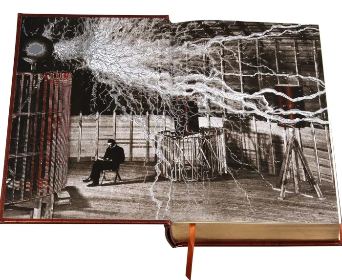 The Autobiography of Nikola Tesla and Other Works (Deluxe Leatherbound Edition)