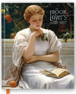 The Book Lover's Diary 2027 Desk Diary Planner - Includes Quotes & Space for Lists & Reviews, Illustrated throughout
