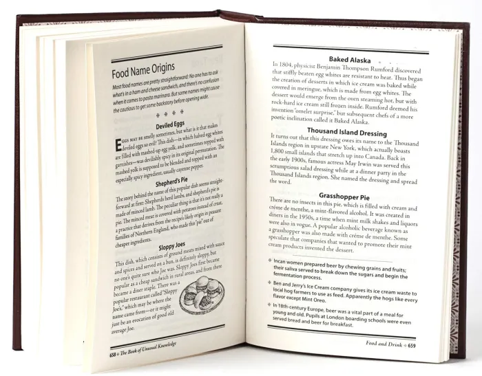 The Book of Unusual Knowledge: Big Book of Fascinating Facts & Information Hardcover Gift for Trivia Buffs, Curious Minds, Adults, Dad & Knowledge Seekers