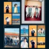 The BTS Bangtan Boys 2023 A3 Deluxe Calendar