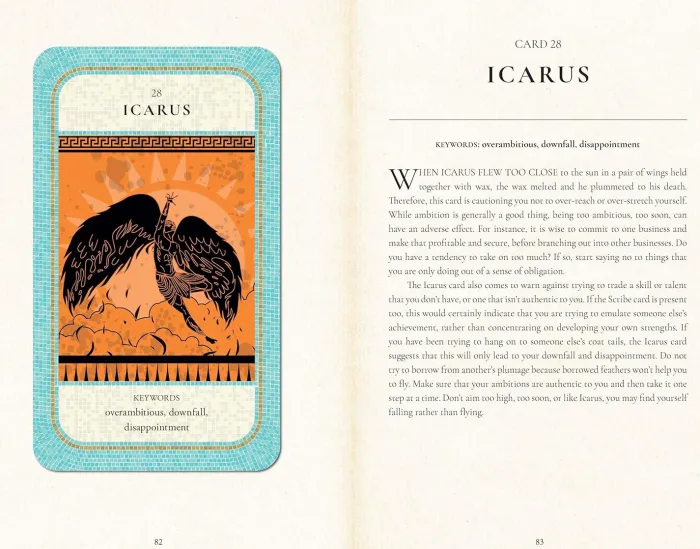 The Classical Mythology Oracle: Includes 50 cards and a 128-page book