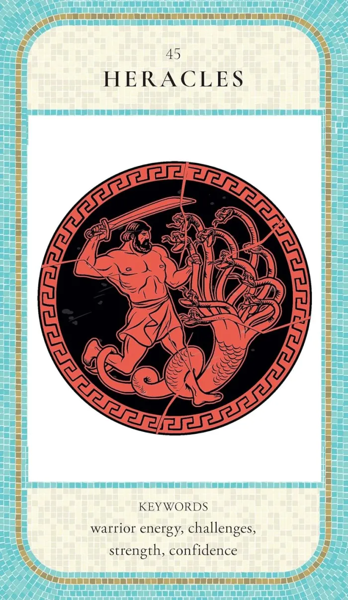The Classical Mythology Oracle: Includes 50 cards and a 128-page book