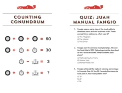 The Formula One Puzzle Book: 200 Brain-Teasing Activities Featuring the Cars, the Stars and the Races to Test Your F1 Knowledge