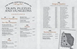 The Game Master's Book of Traps, Puzzles and Dungeons: A punishing collection of bone-crunching contraptions, brain-teasing riddles and stamina-testing encounter locations for 5th edition RPG adventures