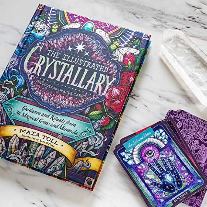 The Illustrated Crystallary: Guidance and Rituals from 36 Magical Gems & Minerals