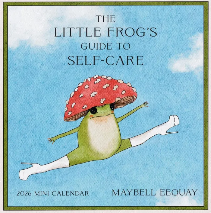 The Little Frog's Guide to Self-Care Mini Wall Calendar 2026