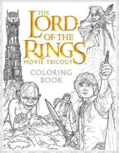 The Lord of the Rings Movie Trilogy Coloring Book: A Coloring Book