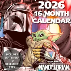 The Mandalorian 2026 Square Calendar