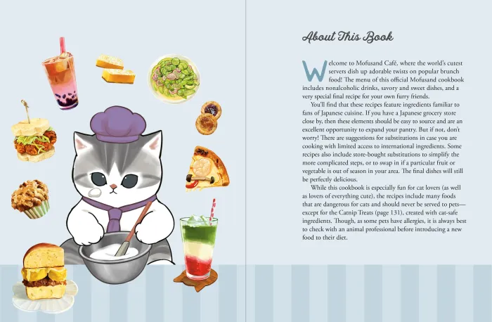 The Mofusand Cat Café Cookbook: 35 Adorably Delicious Recipes
