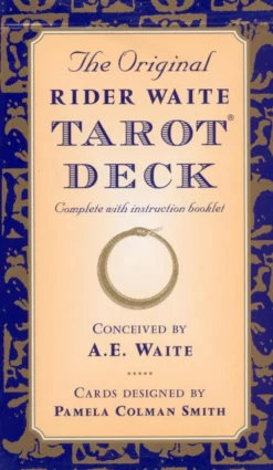 The Original Rider Waite Tarot Deck: 78 beautifully illustrated cards and instructional booklet