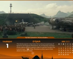 The Star Wars 2023 Desk Block Calendar