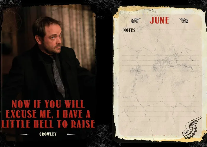 The Supernatural 2023 A5 Diary