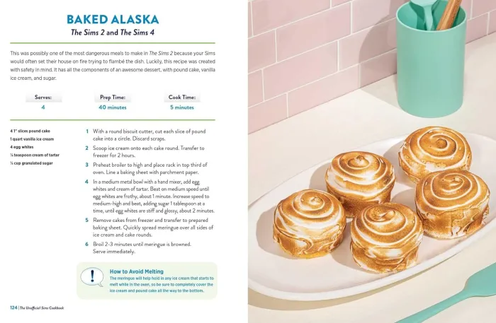 The Unofficial Sims Cookbook: From Baked Alaska to Silly Gummy Bear Pancakes, 85+ Recipes to Satisfy the Hunger Need