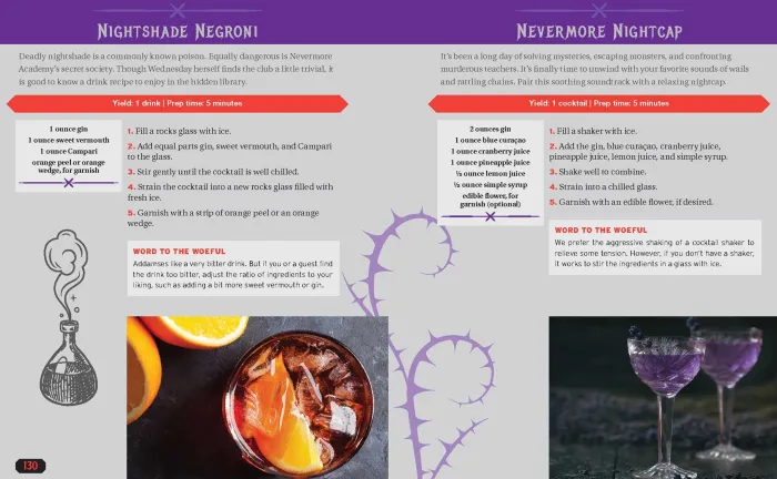 The Unofficial Wednesday Cookbook: Recipes Inspired by the Deliciously Macabre TV Show