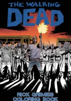 The Walking Dead: Rick Grimes Adult Coloring Book