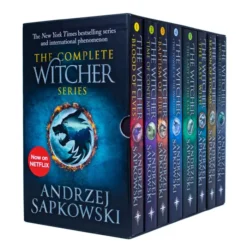 The Witcher Boxed Set: The Last Wish, Sword of Destiny, Blood of Elves, Time of Contempt, Baptism of Fire, The Tower of The Swallow, The Lady of the Lake, Season of Storms