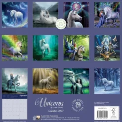 Unicorns by Anne Stokes Wall Calendar 2027 (Art Calendar)