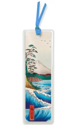 Utagawa Hiroshige: The Sea at Satta Laminated bookmark