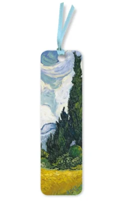 Vincent van Gogh: Wheat Field with Cypresses bookmark