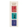 Vintage Books Shaped Magnetic Bookmarks