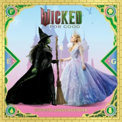 WICKED MOVIE 2026 SQUARE CALENDAR