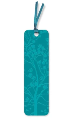 Wilhelm List: Magnolia Tree Artisan Art Vegan Leather bookmark