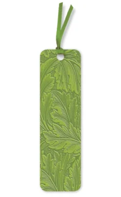 William Morris: Acanthus Artisan Art Vegan Leather bookmark