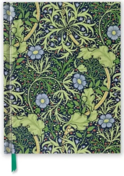 William Morris: Seaweed (Blank Sketch Book)