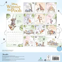Winnie The Pooh 2027 Square Calendar
