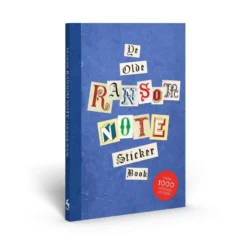 Ye Olde Ransom Note Sticker Book: Over 2000 peel-off letters for your anonymous messages!